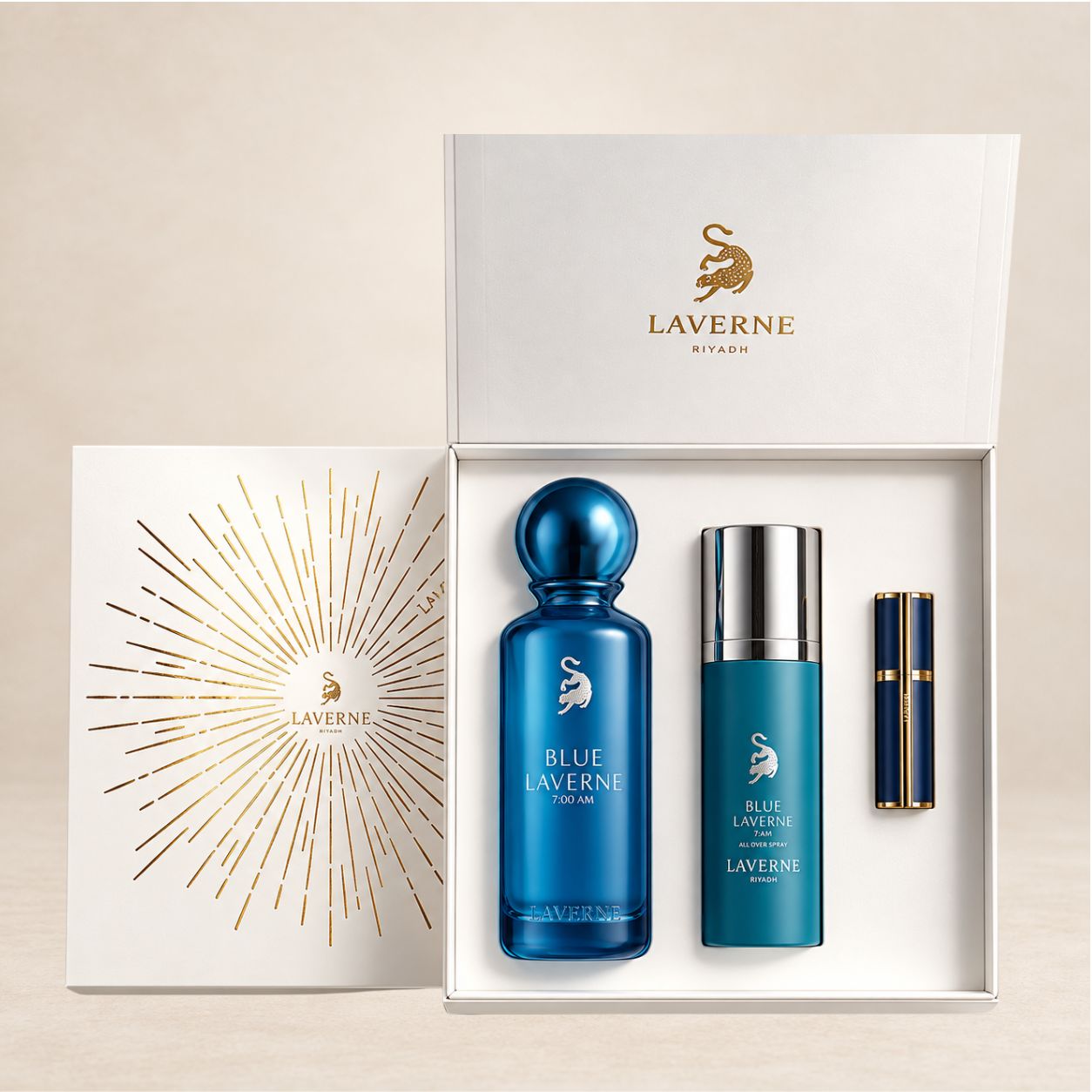 LAVERNE RIYADH KIT BLUE LAVERNE 200ML+100ML